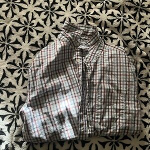 Men's Plaid Button-Down Shirt